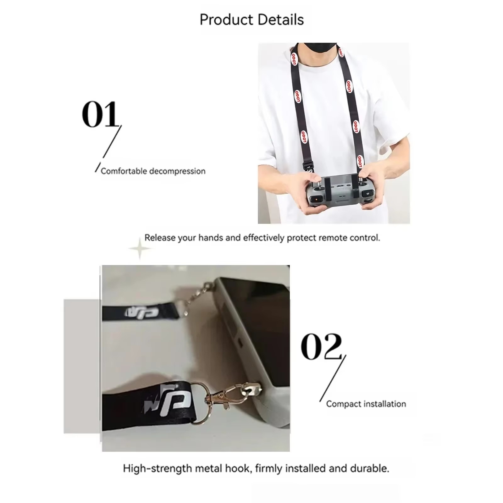 Smycz do kontrolera DJI RC & R – Drone Neck Strap recenzja i cena