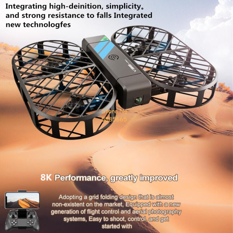 Kamera HD 8K 360 °   Ochrona L – Drone Controller Screen recenzja i cena