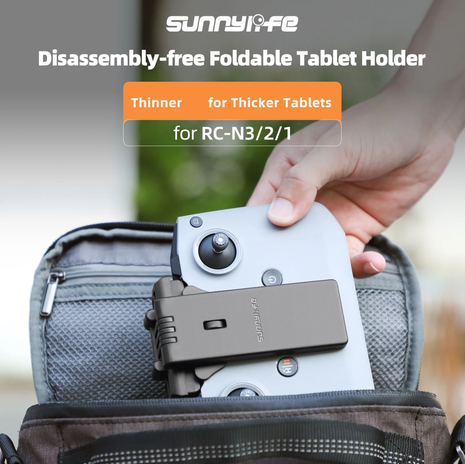 Składany, niewymagający demont – Drone Tablet Mount recenzja i cena