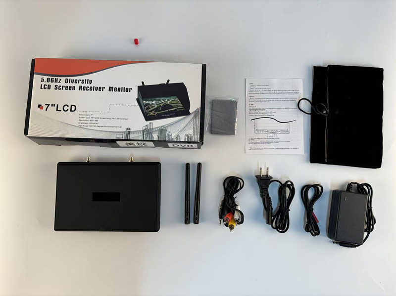 5.8G FPV DVR LS5802D 7-calowy  – Drone Controller Screen recenzja i cena